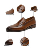 Marcel - Men's Cowhide Business Shoes