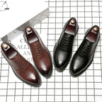 Julian – Men's Pointed Business Leather Shoes
