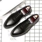Julian – Men's Pointed Business Leather Shoes