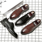 Julian – Men's Pointed Business Leather Shoes