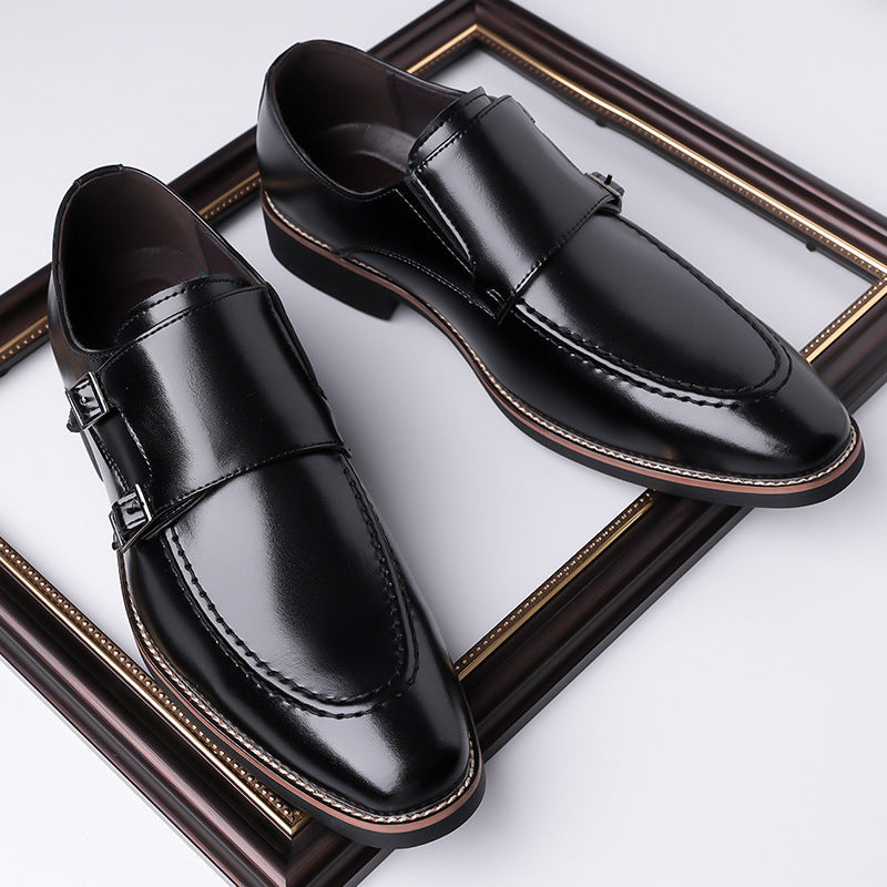 Darren - Men's Slip-On Leather Shoes