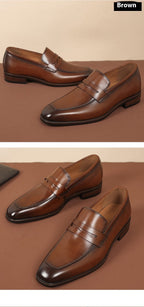 Marcel - Men's Cowhide Business Shoes