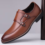 Darren - Men's Slip-On Leather Shoes