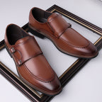 Darren - Men's Slip-On Leather Shoes