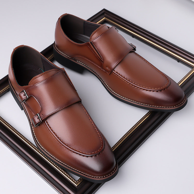 Darren - Men's Slip-On Leather Shoes