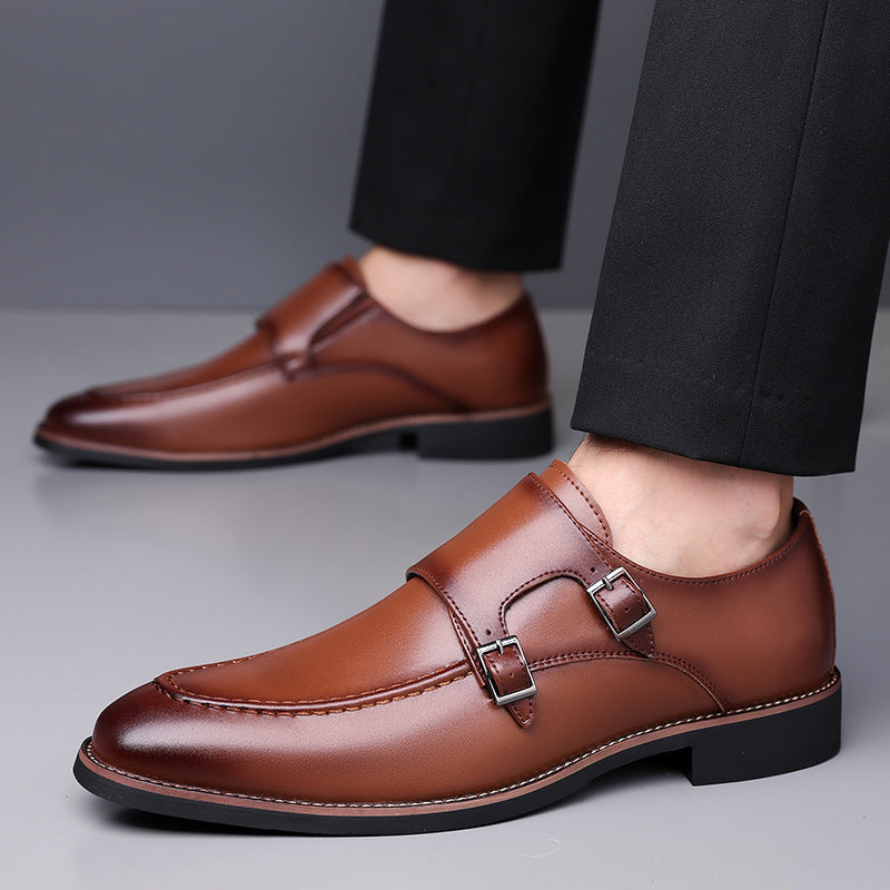 Darren - Men's Slip-On Leather Shoes